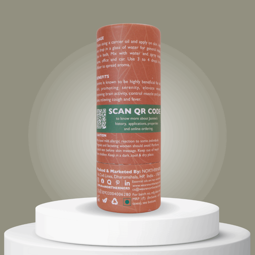 Jasmine Essential Oil, Northerners jasmine essential oil, Northerners