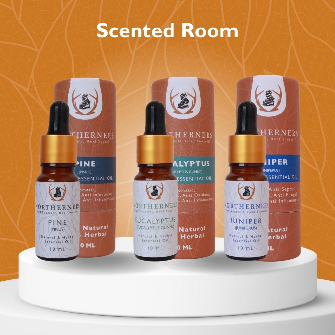 Pine, Eucalyptus, Juniper, Essential Oil,