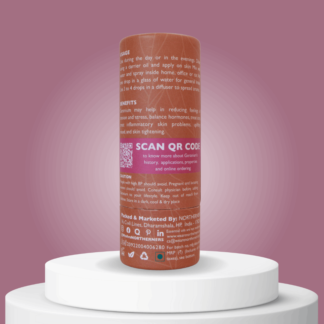 Northerners Geranium Essential Oil, Geranium Essential Oil,Natural Essential Oil,Herbal Essential Oil. Northerners